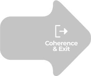Group 487 Arrow Coherence and exit grey