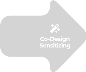 Group 494 Arrow Co-Design Sensitizing grey